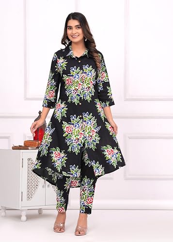 Image of TANISHA Women Co-Ord Set Kurta with Pant Set Outdoor Outfits Wear