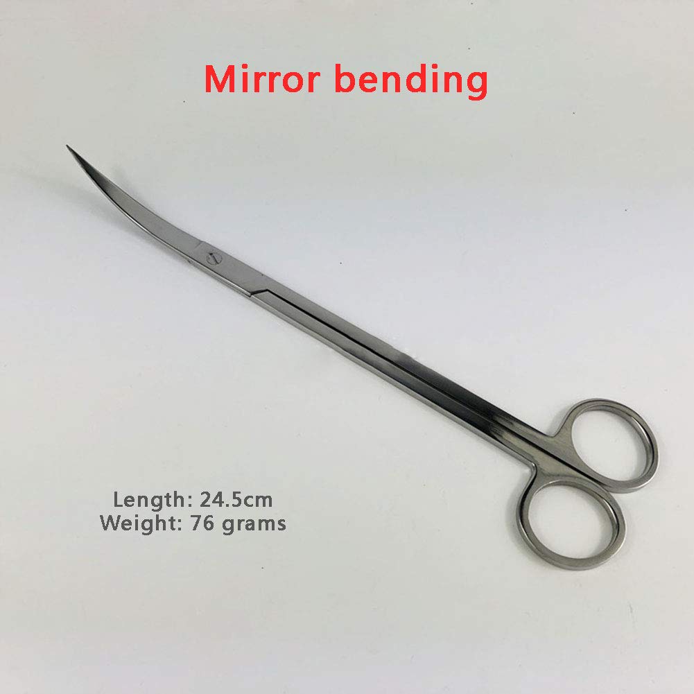 Kit Accessori Acquario In Acciaio Inox - Pinzette Dritte E Curve, Per Manutenzione Piante E Pulizia - Foto 2