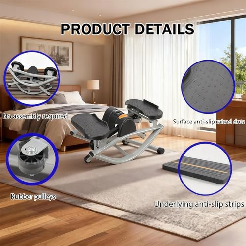 Stepper compact avec affichage numérique pour cardio à la maison