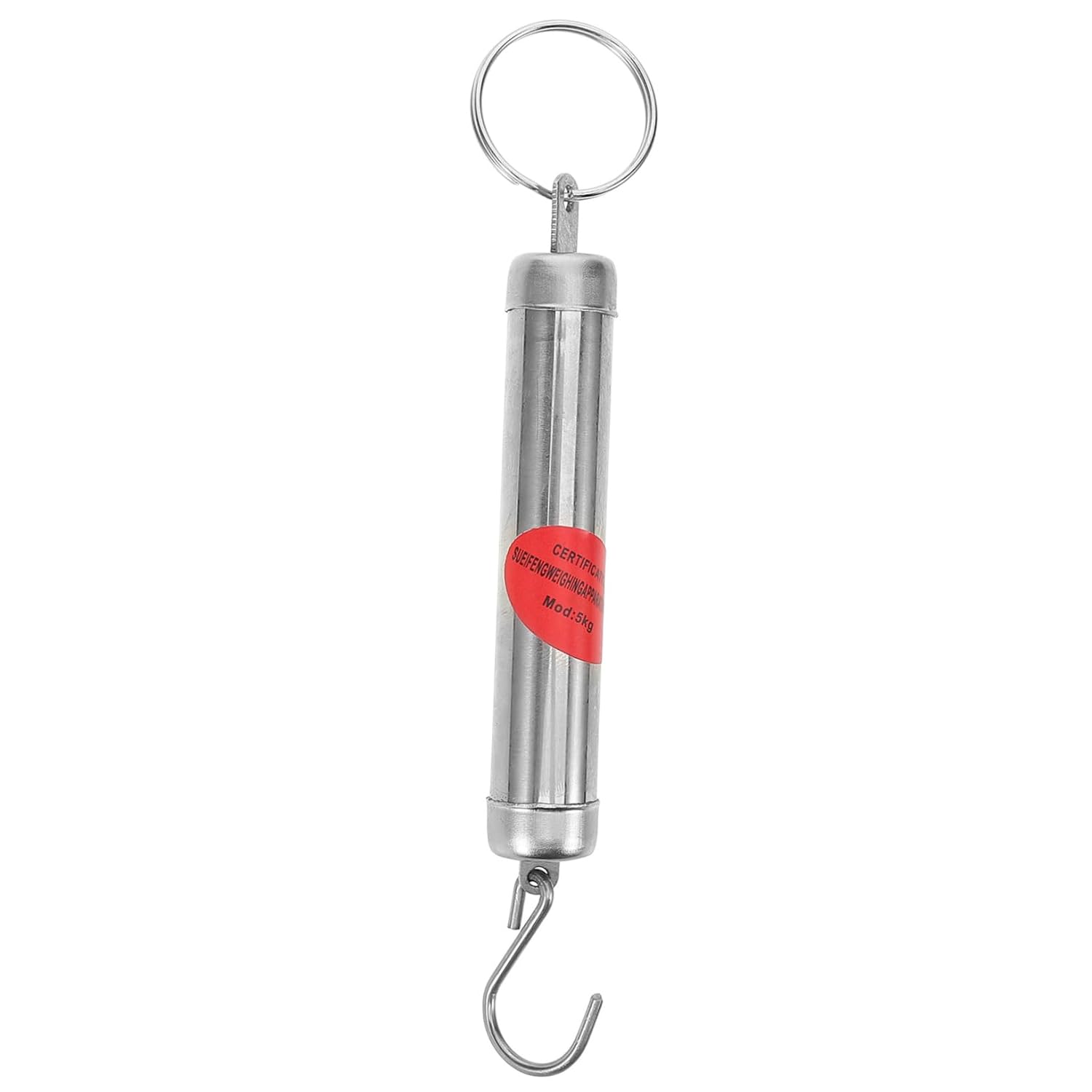 Portable Spring Hook Scale 5kg Stainless Steel Mechanical Handheld