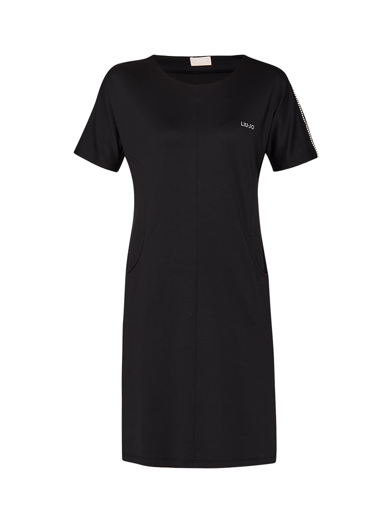 Liu-jo Vestito Donna Nero Ta3031 f0869