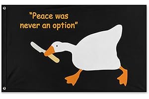 Peace Was Never An Option Goose Tapestry