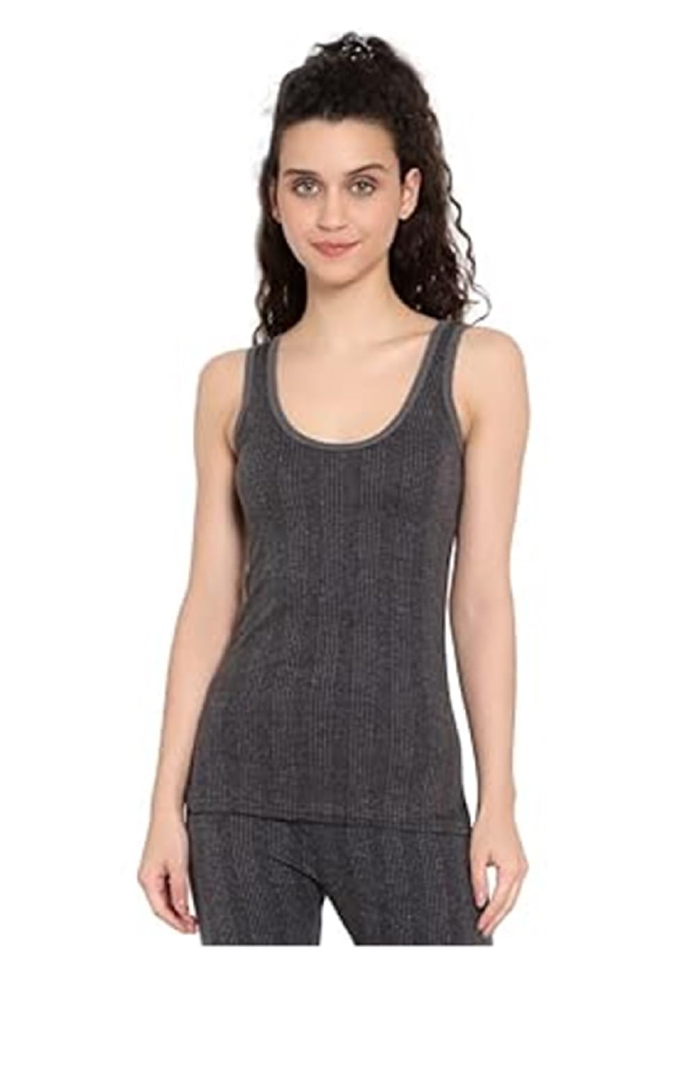 quark Thermal/Winter Innerwear Stylish Sleevless Upper wear(Top) Regular/Travel/Walking/Dancing/Gym/Cycling/Skating/Running Wear- Warm and Comfortable Round Neck Body Warmer for Girls-picture-26