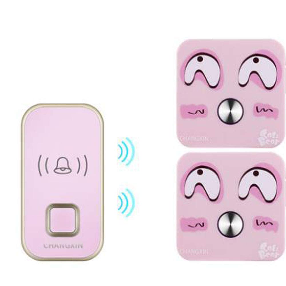 Sonnette de porte sans fil étanche 58 mélodies volume réglable REYG