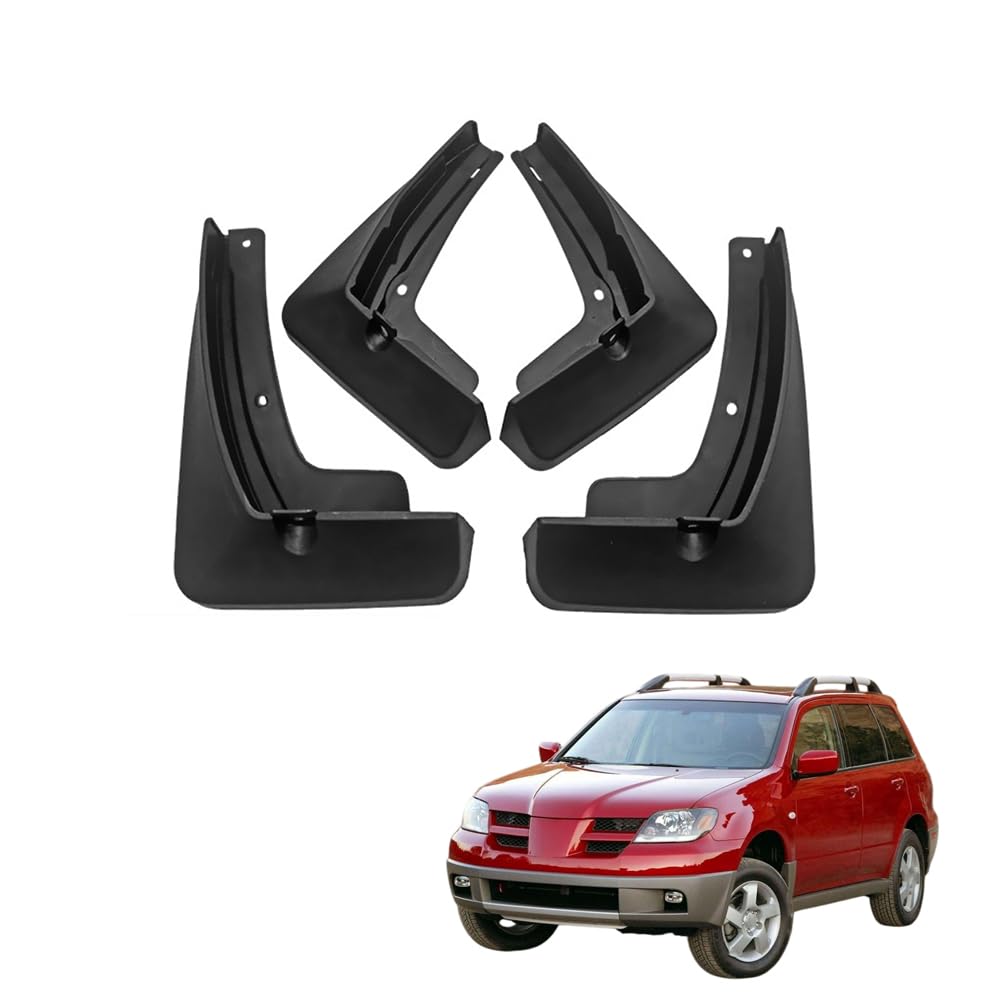 AMHVMU 4pcs Mud Flaps for Mitsubishi Outlander 2004