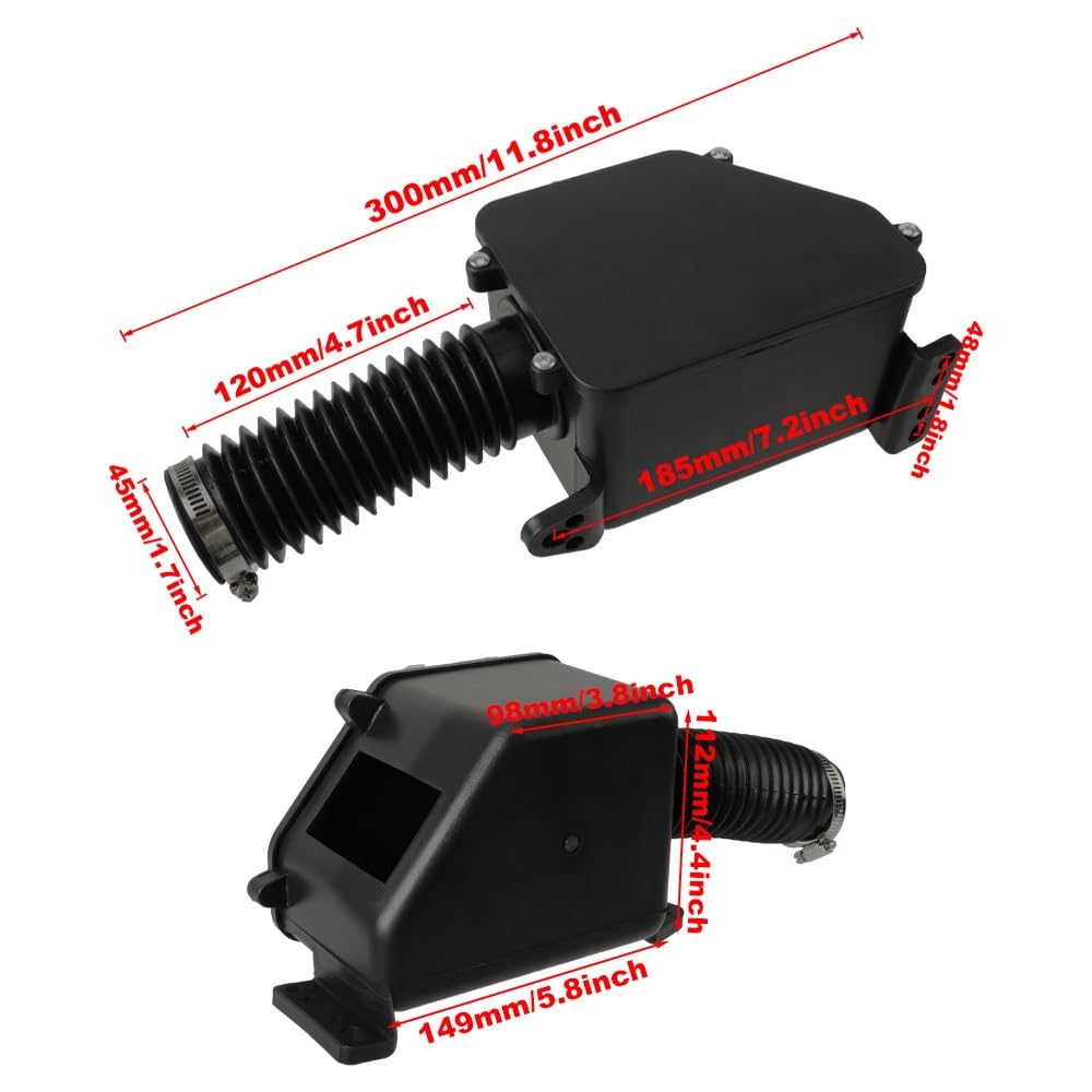 Caja de filtro de aire Para motor 150cc-200ccQuad ATV UTV Caja Carcasa del Filtro