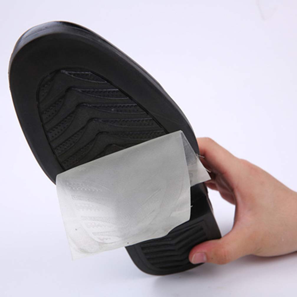 CLISPEED Pellicola Protettiva per Suola Scarpe in Pvc Facile da Strappare Antisporco e Resistenti All'usura per Casa e Negozio 11 Cm