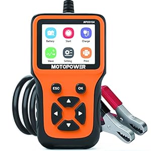 MOTOPOWER MP0515A 12 V autoaccutester Automotive 100-2000 CCA acculader tester auto crank- en laadsysteem test scan tool…