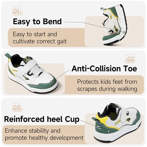 Dr Kong Toddler Boys Girls Shoes Comfortable Casual Fashion Tennis Sneaker Adjustable Strap Walking Running Athletic Sneakers for Toddlers and Little Kids2