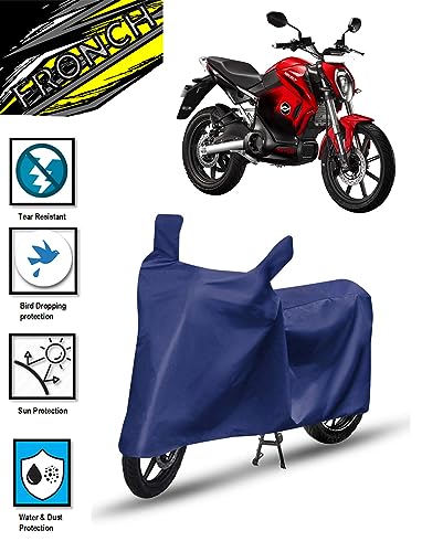 Image of Waterproof Bike /SCOOTY Cover for Revolt RV 400 (RV 400 Bike Cover /RV 400 Bike Cover Waterproof /Revolt RV 400 Bike Cover)