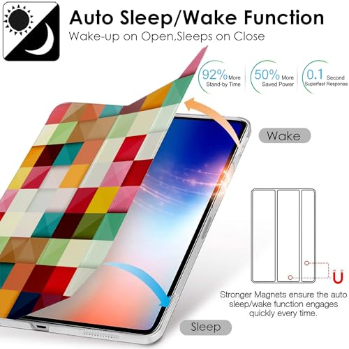 Image of DuraSafe iPad Pro 12.9 inch 4th Gen 2020 Cover A2229 MY2H2HN /A MY2J2HN /A A2069 MXAT2HN /A MXAV2HN /A MXAU2HN /A MXAW2HN /A A2233 MY3K2HN /A MY3J2HN /A MXFY2HN /A MXG12HN /A MXFX2HN /A MXG02HN /A - Color Grid