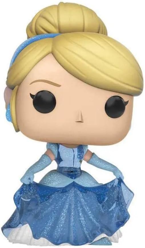 Funko Disney Cinderella #222 (Sparkle Dress Exclusive) - Pop! Vinyl Figure - Blue - Image 3