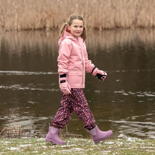 Image of JAN & JUL Waterproof Rain Pants for Girls, Lightweight and Breathable
