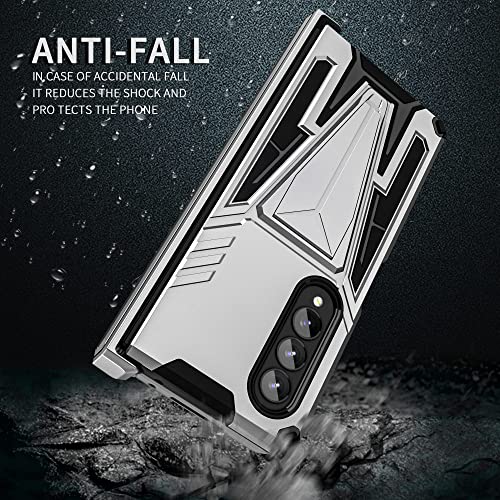 Coque Samsung Galaxy Z Fold 4 antichoc double couche protection ajustée verte