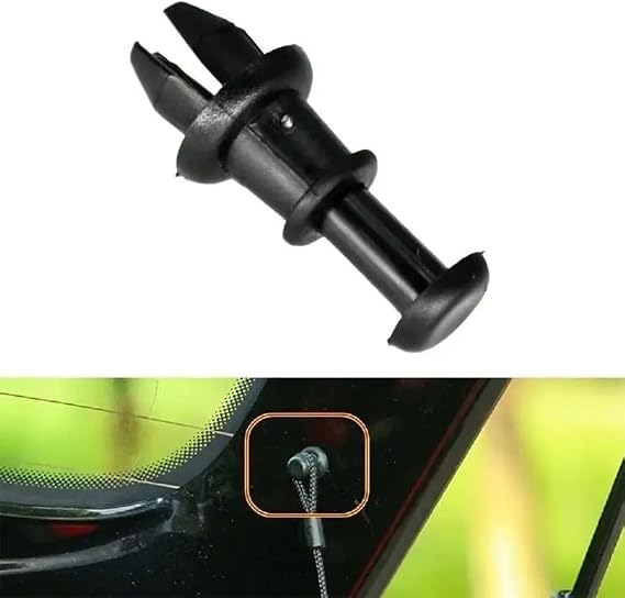 Your Parts Warehouse Compatible with Audi, Volkswagen, Seat, Skoda Luggage Panzot Hanger Pin, Pandizot Hanger Pin, Clip 1M6867574A, 1M6867574, 1M6 867 574
