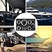 BHDK Digital Gauge Set, Triple 52mm/82mm Waterproof Cluster with Voltmeter, Oil Press, Water Temp, Engine Speed & Oil Level Display for Car/Truck/Marine (12V/24V)