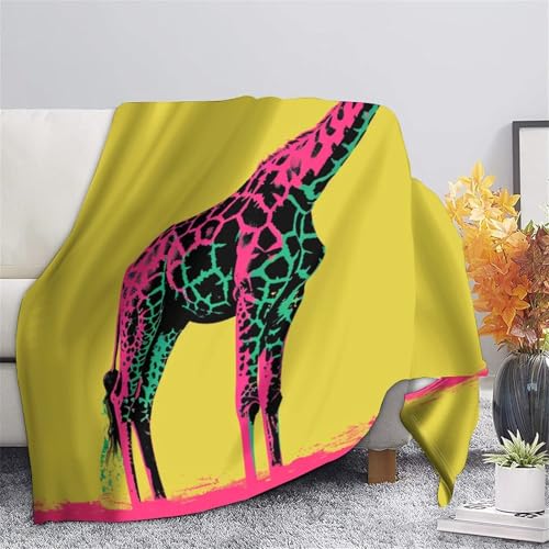 Couverture animal 3D en flanelle douce pour soirées cocooning sur le canapé - 7
