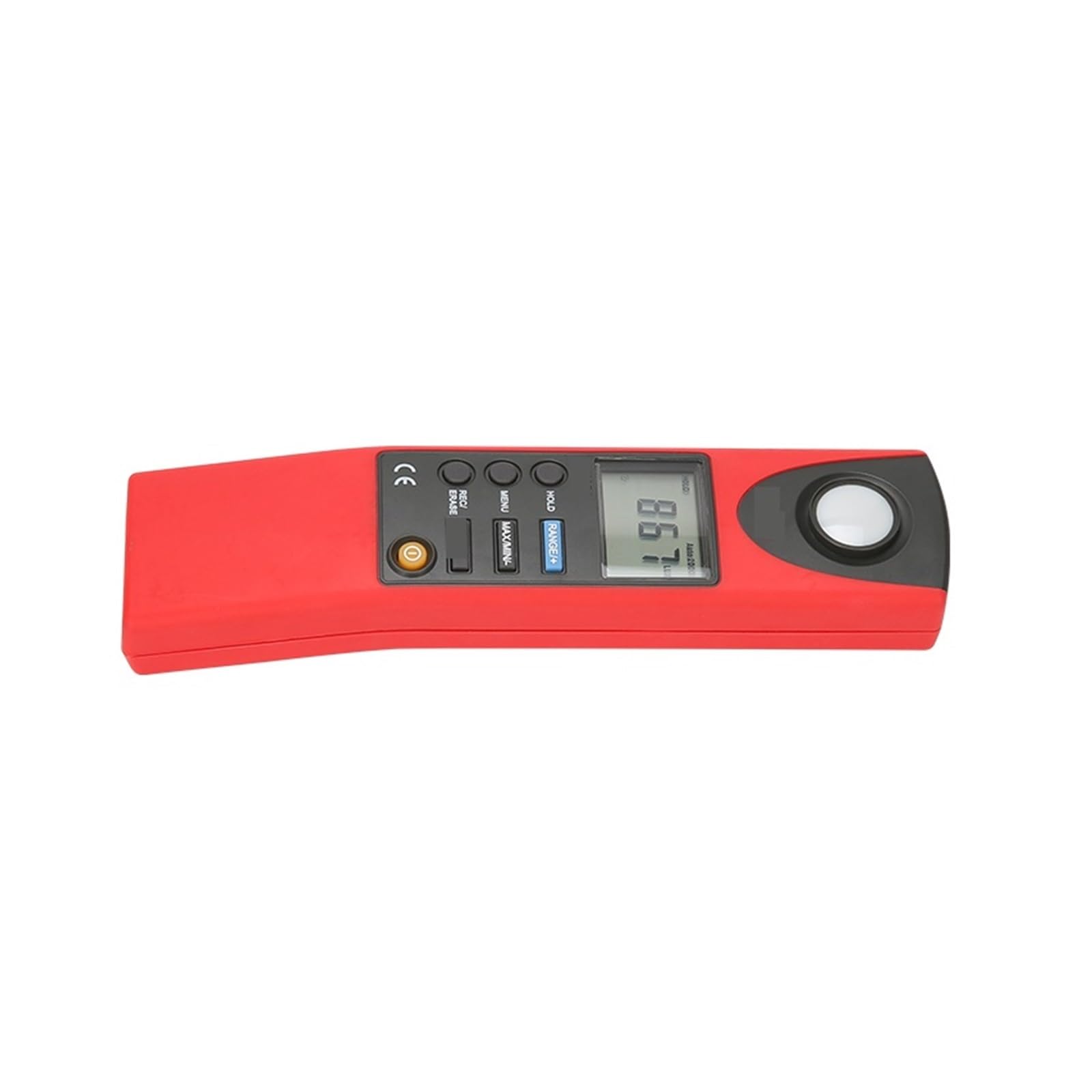 Luxómetro, fotómetro, Luxmeter Medidor De Luz Digital 20-20000 Lux Lumen Iluminómetro Digital Transferencia USB Modos MAX/MIN Lux/FC Seleccionable