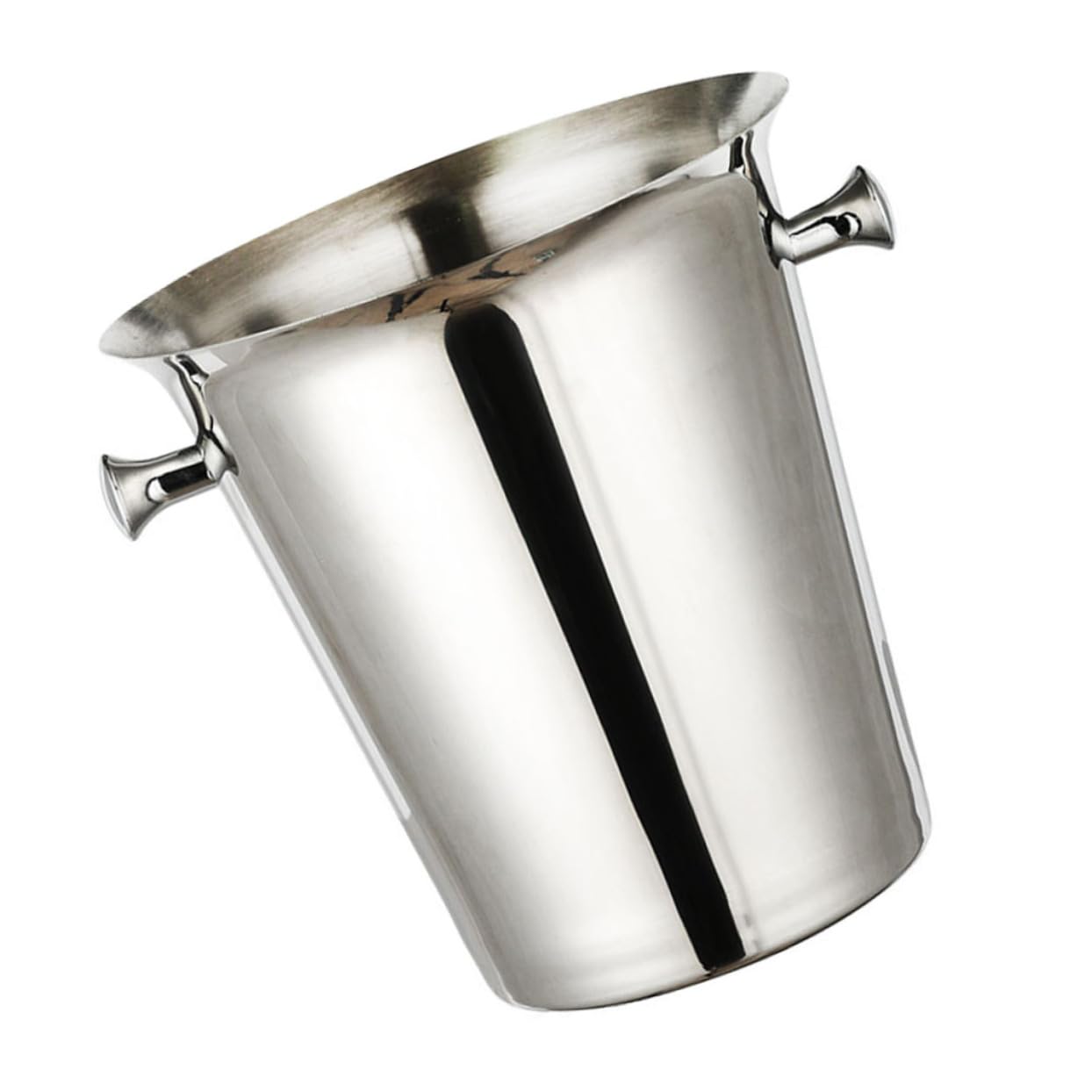 Alipis Seau à Glaçons Acier Inoxydable Seau de Bar pour Fêtes Contenant Bouteilles de Boissons Alipis Seau à Glaçons Acier Inoxydable Seau de Bar pour Fêtes Contenant Bouteilles de Boissons