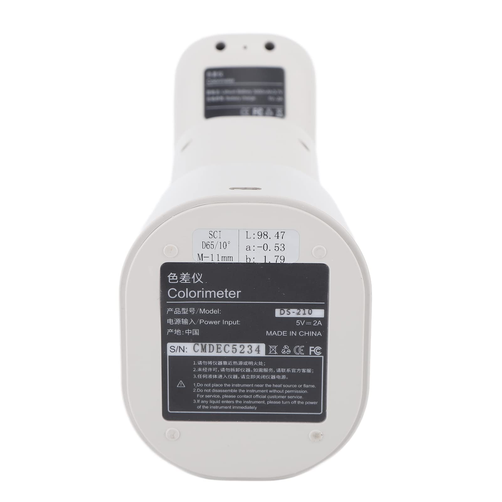 Tragbares Kolorimeter DS 200 Nano-optisches Gerät 40 Lichtquellen Vollband-ausgeglichene LED-Lichtquelle