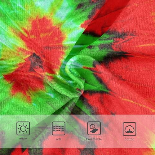 Red Green Tie Dye Girls Underwear Toddlers 2t Cotton Girl Panties Cute Animal Briefs Kids Undies3