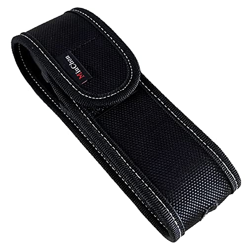 MinChen Flashlight Case for Duty Belt Nylon Holster Pouch for Tactical Flashlight Length 6