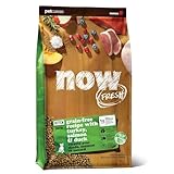 Now Fresh Grain-Free Dry Kitten Food with Turkey, Salmon & Duck, Healthy Kibble for Growing Cats with Real Meat & Fish, Chicken-Free, with Pumpkin & Probiotics for Sensitive Stomachs, 3 lb Bag