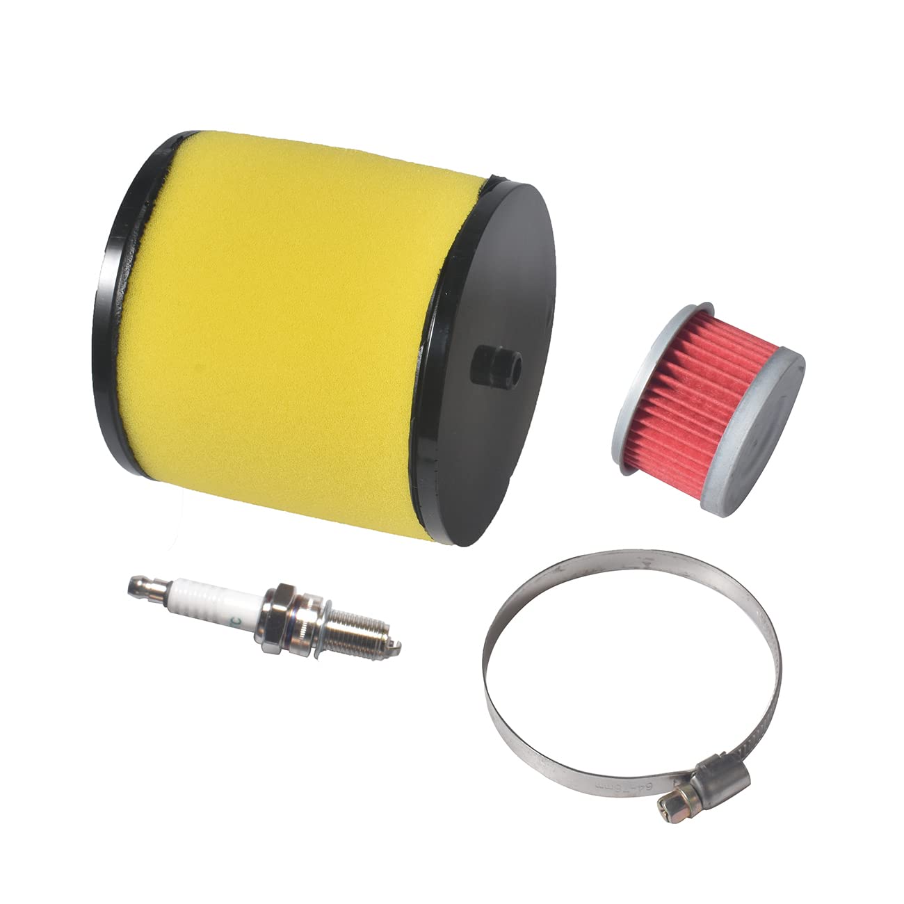 TRX250 Air Filter Tune Up Kit for Honda Recon 250 TRX250 TRX250TE TRX250TM Sportrax TRX250EX TRX250X Replace 17254-HM8-000