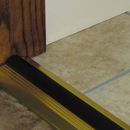 Anodized Brite Gold Deluxe Low Threshold With Vinyl Seal - Md Building Products 09159 #TOP2