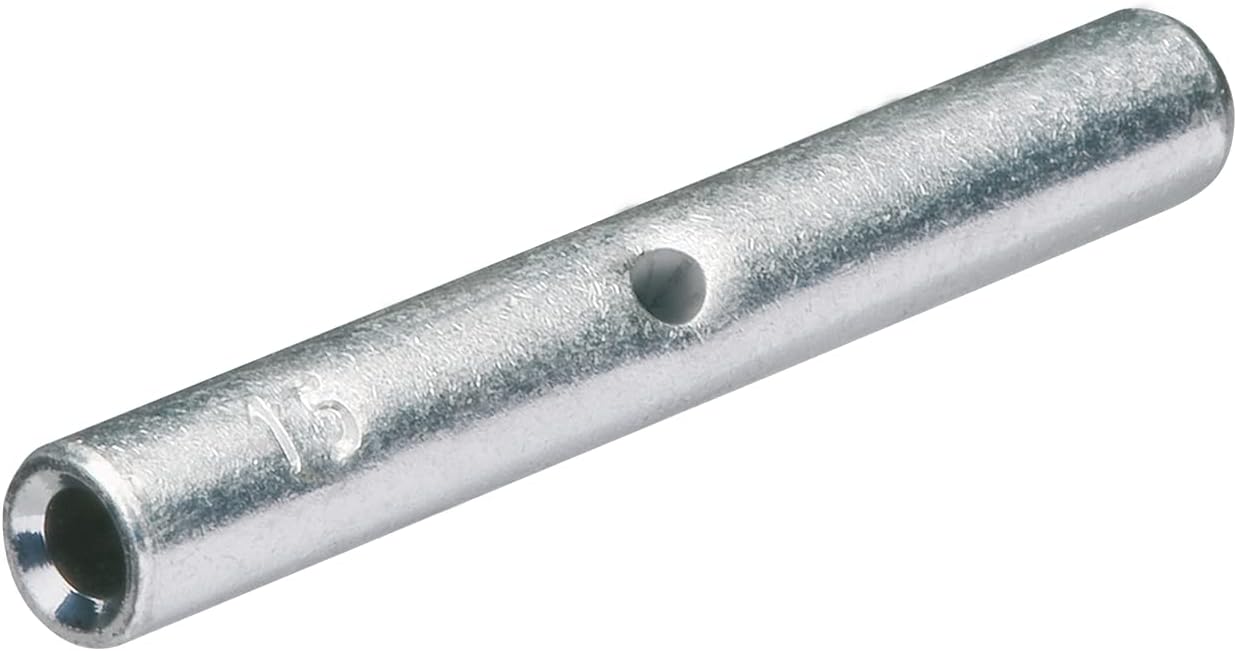 97 99 293 Butt Connectors Non-Insulated 10mm 100 Pcs