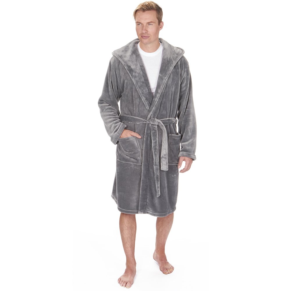 Army And Workwear Men's Grey Main Colour: | Size: M | Item Type: Snuggle Robe