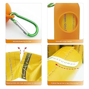 Poop Bags for Dogs1050 Counts 70 Rolls with a Free Dispensers Biodegradable Poop Bags Made of Cornstarch Size 9×13 Inch Extra Thick Strong and 100 Leak Proof yellow  Cucciolini Doodles Poop bags for dogs 1050 counts 70 rolls with a free dispensers biodegradable poop bags made of cornstarch size 9×13 inch extra thick strong and 100 leak proof yellow   cucciolini doodles