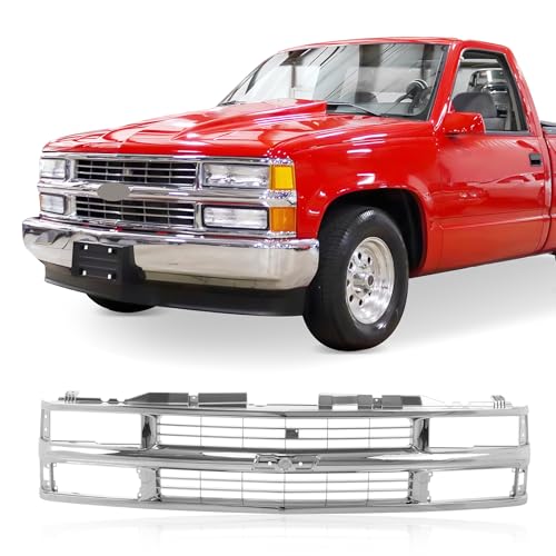 CarPartsDepot Chrome Grille for Chevy