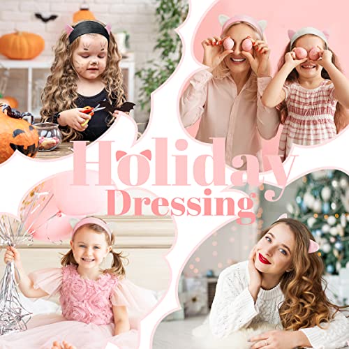 Dreamlover Cat Ears Headband For Women, Girls Makeup Headband, 6 Pieces #TOP6