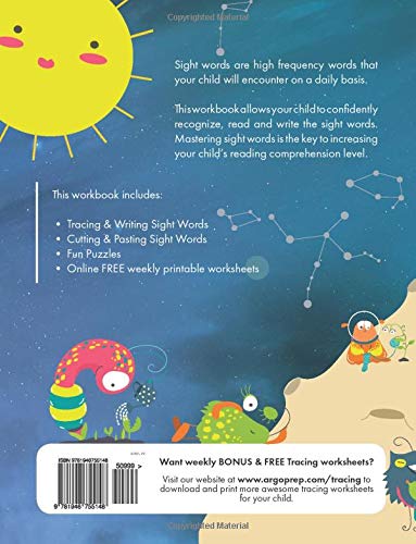 Sight Words Practice Workbook for Preschoolers to 3rd Grade: Learn the top 100 high-frequency words with our engaging activity workbook that helps ... increase their reading comprehension level.