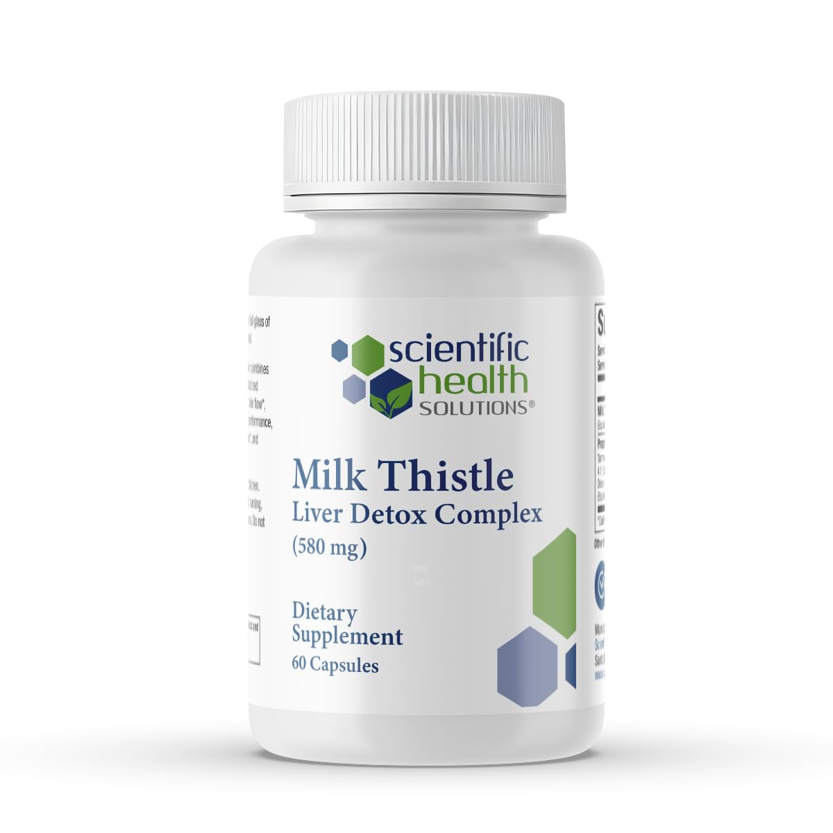 Milk Thistle Liver Detox Complex Clinical Grade Liver Support (60 Capsules)