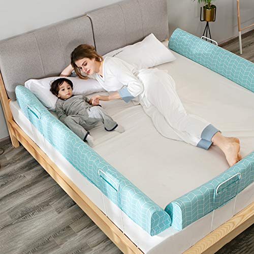 Evita caídas con el parachoques protector de cama de espuma 8