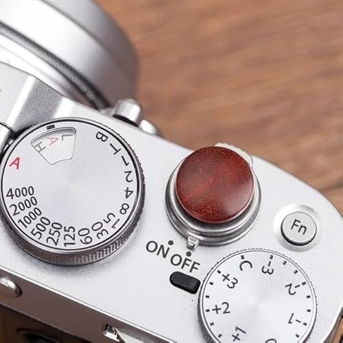 ؐ\ʃJ\tgVb^[{^ XT20 X100F X-T2 X100T X-PRO2 X-T10 pzbgV[Jo[t(Red Button)