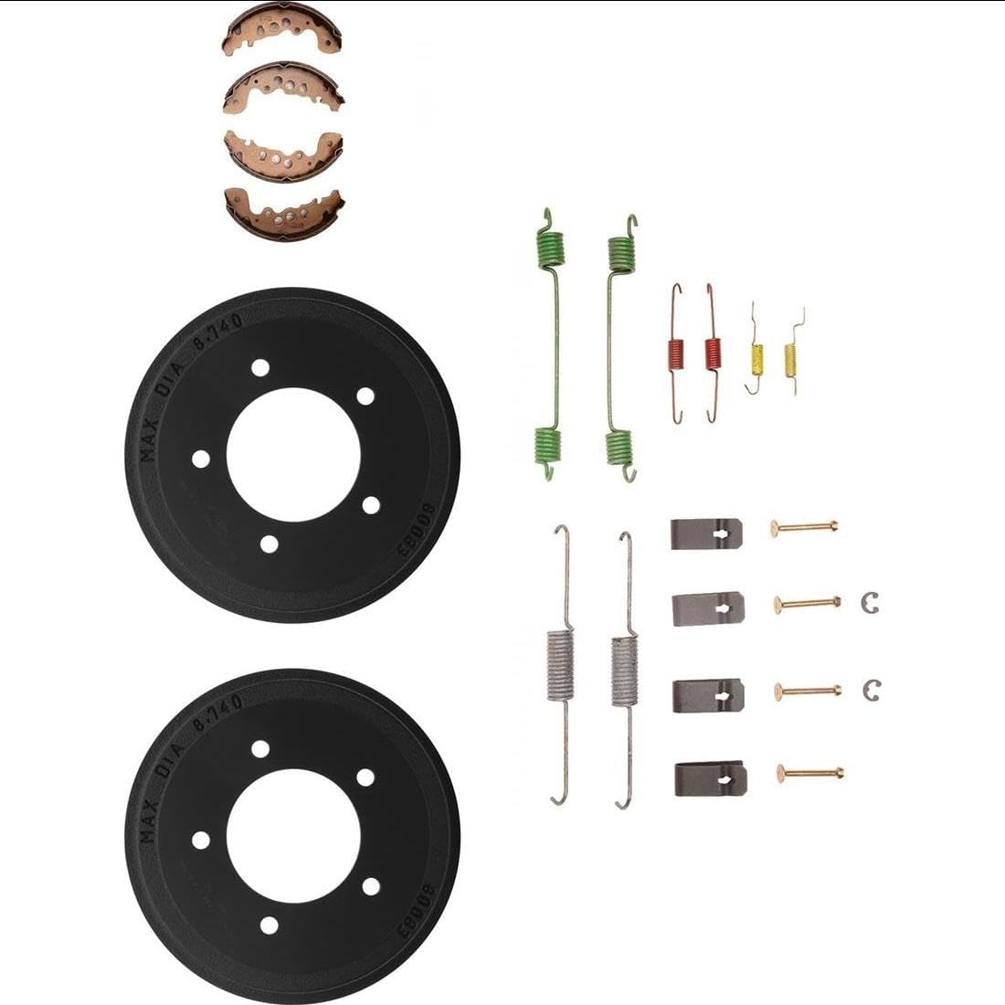 Rear Drum Brake Hardware Kit Drum Brake Shoe for Suzuki Vitara 1999 2.0L L4