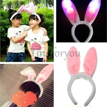 Amazon.co.jp: milicross (ミリクロス) 光る うさ耳