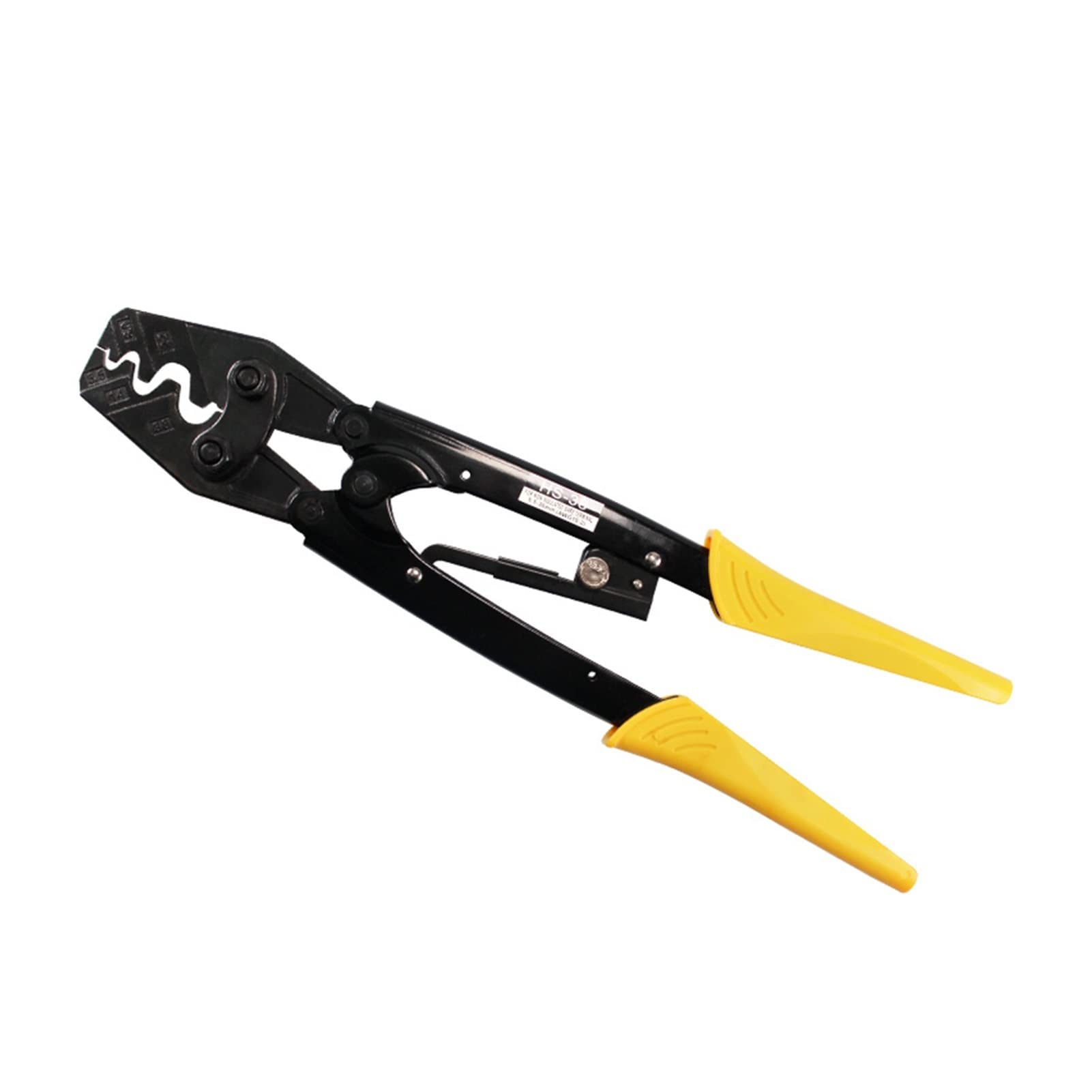 Alicates de crimpado carraca HS-38 for terminales 5, a 38 mm². Miniherramientas for no aislados