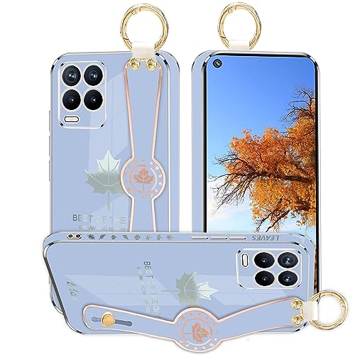 Coque silicone Realme 8 Pro antichoc et ultra fine avec bague de maintien