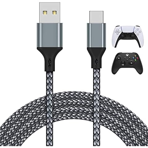 4,4 m Ladekabel für PS5/für Xbox Series X/S Controller/für Switch Pro Controller Cover