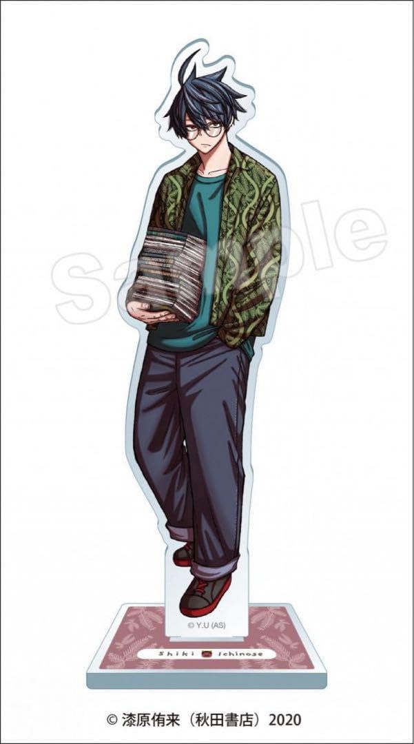 あるきたろう　4枚　色紙額（273×242㎜）　鉄黒　アクリル 描き下ろし 黒尾鉄朗 100cmタペストリー 飛翔Ver. [ハイキュー