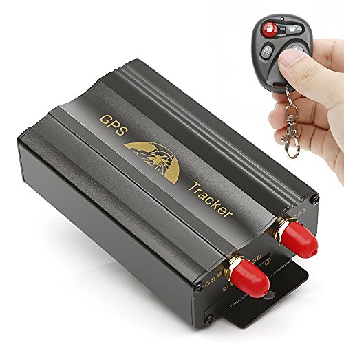 CITTATREND TK-103B GPS Tracker Traceur Localisateur Satellites GSM GPRS Antivol avec Télécommande Contrôle SMS Alarme d'Urgence Info Trafic SOS Surveillance Google Map VG2 pour Véhicule Voiture