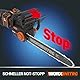 WORX WG385E.9 NITRO Akku Kettensäge 40V(2x20V) - bürstenloser Motor - automatische Kettenspannung & Kettenschmierung - 40cm Schnittlänge - 18m/s Schnittgeschwindigkeit - ohne Akku & Ladegerät