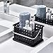 iDesign Spa Plastic Storage Shower Basket with Handle for Bathroom, Health, Cosmetics, Hair Supplies and Beauty Products - 5.3