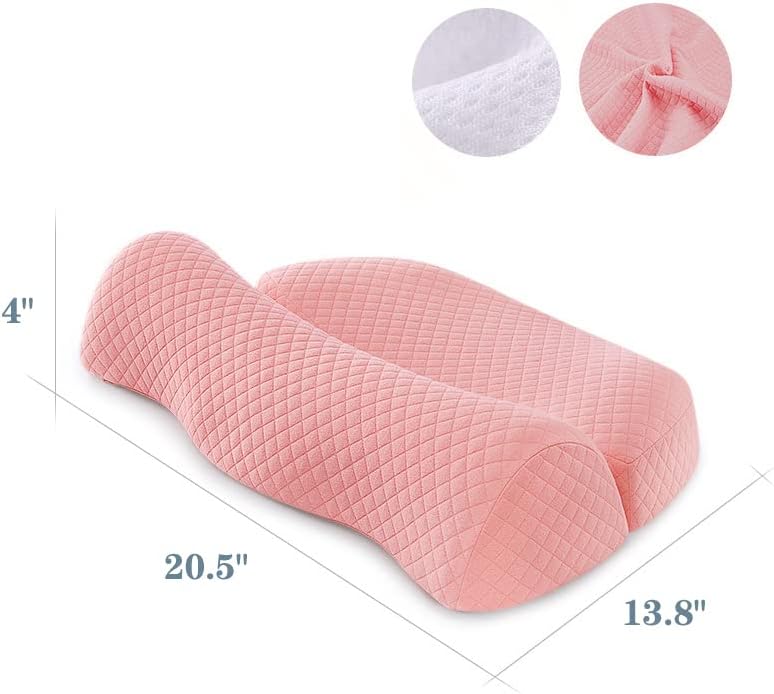 Miniatura 6 de KATANFEI Almohada cervical para dormir almohada ortopédica de espuma viscoelástica cervical para aliviar el dolor de cuello rígido almohada