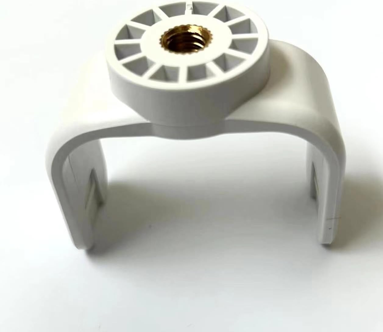LZYDD Webcam Clip with Mini Desk Tripod Mount for Logitech StreamCam 1080P HD 60fps Streaming Webcam (White)