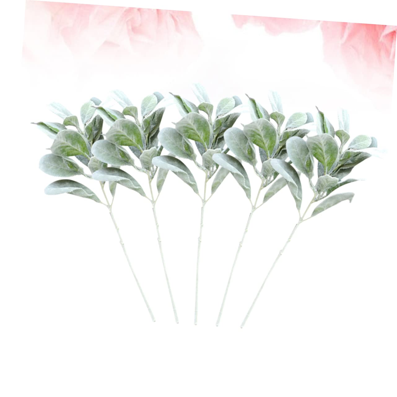 Amosfun 10pezzi Foglie Artificiali Realistiche Verde Decorativo Per Bouquet e Decorazioni Per Eventi Adornamenti Per Matrimonio e Feste Per Casa e Giardino